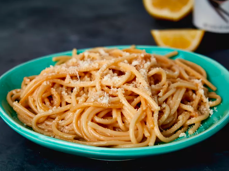 The Secret Ingredient That Elevates Lemon Parmesan Pasta to a Whole New Level of Flavor.