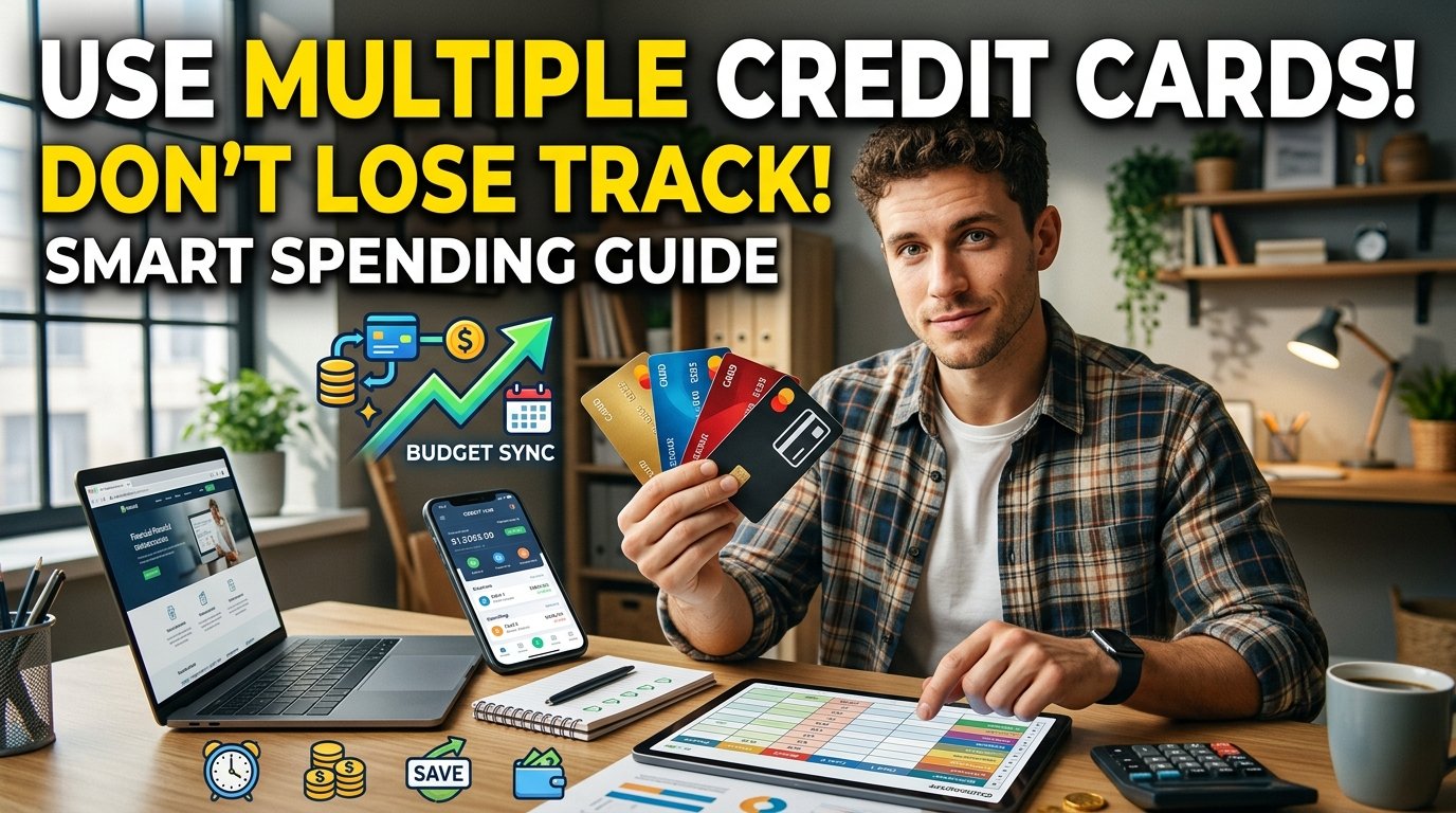 How to Use Multiple Credit Cards Without Losing Track of Your Spending