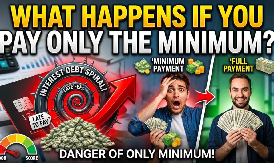 What Happens If You Pay Only the Minimum Amount on Your Credit Card?
