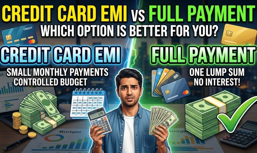 Credit Card EMI vs Full Payment: Which Option Is Better for You?